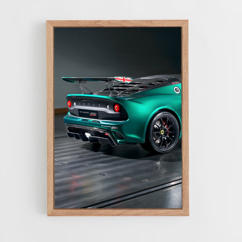 Poster Exige automobile – affiche Lotus (vue 4)